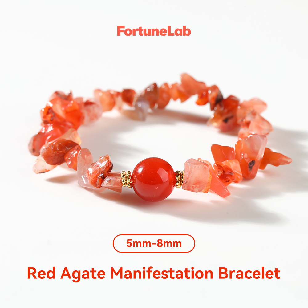 Ignite Passion Fire Element Bracelet – Natural Stone Energy Bracelet for Confidence, Motivation & Creativity Boost
