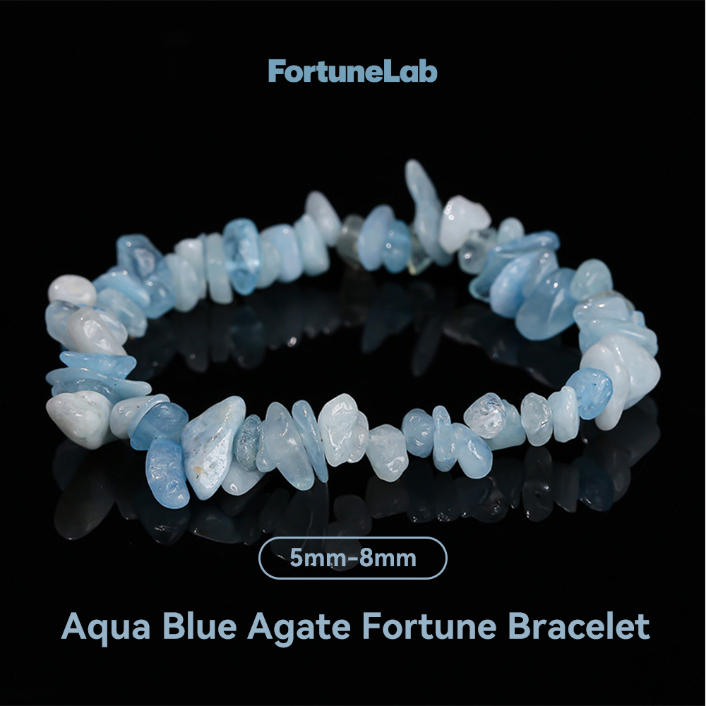 Calming Flow Water Element Bracelet – Natural Crystal Healing Bracelet for Emotional Balance, Inner Peace & Intuition Enhancement