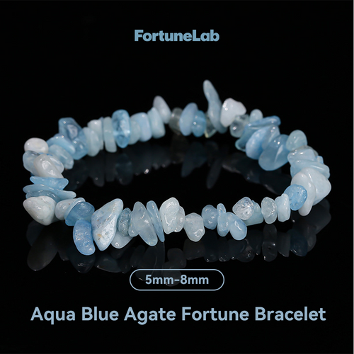 Calming Flow Water Element Bracelet – Natural Crystal Healing Bracelet for Emotional Balance, Inner Peace & Intuition Enhancement